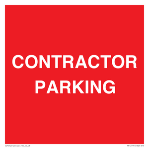 CONTRACTOR PARKING